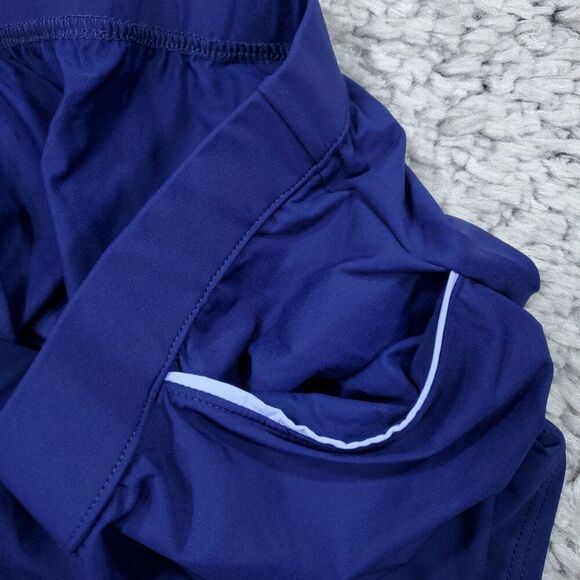 SKIRT ONLY Land's End Beach Living Separates Blue Swim Skirt Size Large - Picture 4 of 9